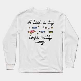 A Book A Day Long Sleeve T-Shirt